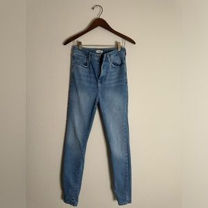 Forever 21 Light Wash Skinny Jeans